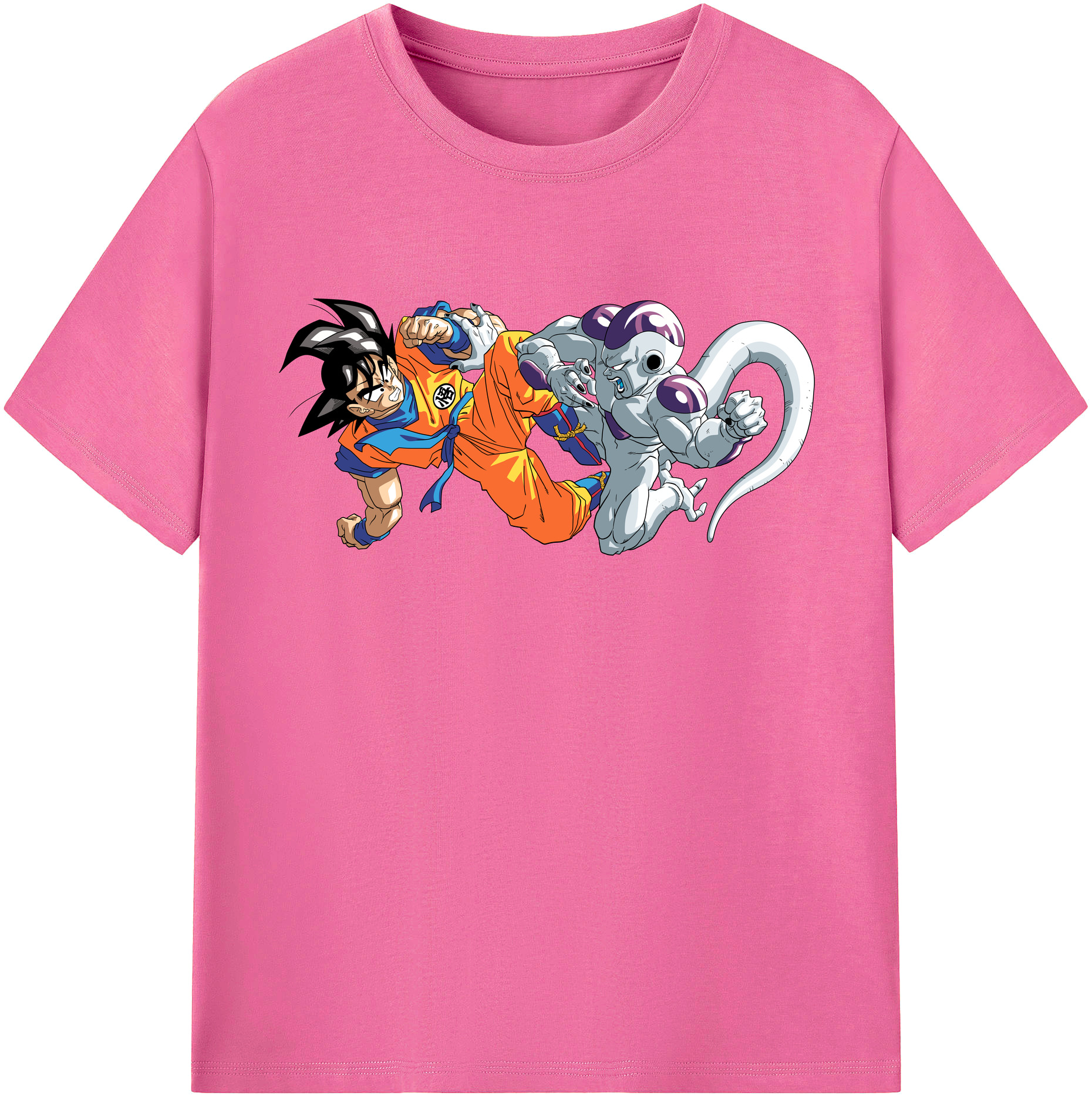 （画像用） ドラゴンボール 孫悟空（そん ごくう）Son Goku カカロット DRAGON BALL Kakarotto レディースカジュアルプリントTシャツ（綿100％）